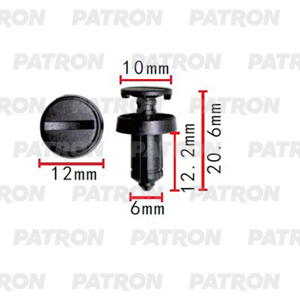 

Клипса Автомобильная PATRON P372131
