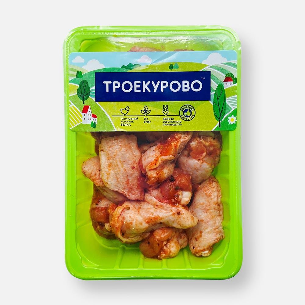 

Крылышки цыплёнка-бройлера Троекурово ТБ Пикантные охлаждённые, 700 г