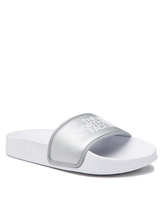 Сланцы женские The North Face Base Camp Slide III NF0A5LVGKR21 серебристые 40 EU