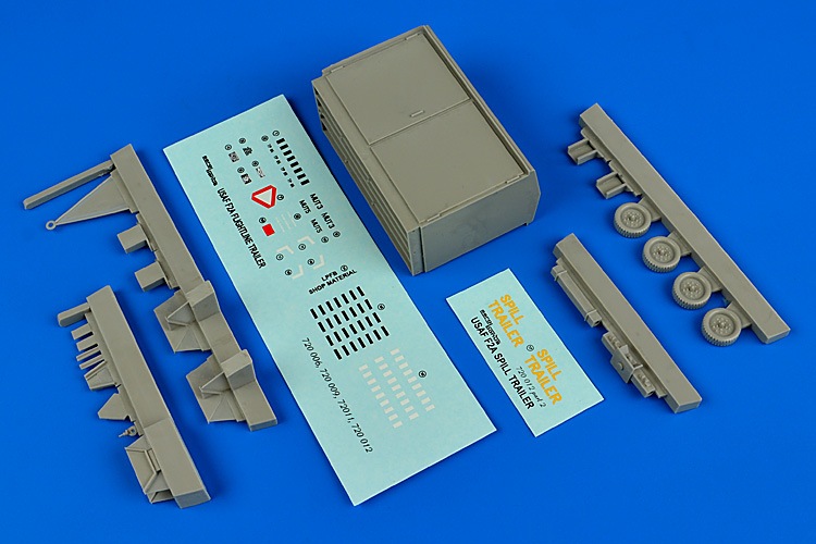 

Набор дополнений Aires 1/72 USAF F-2A spill trailer 720 012