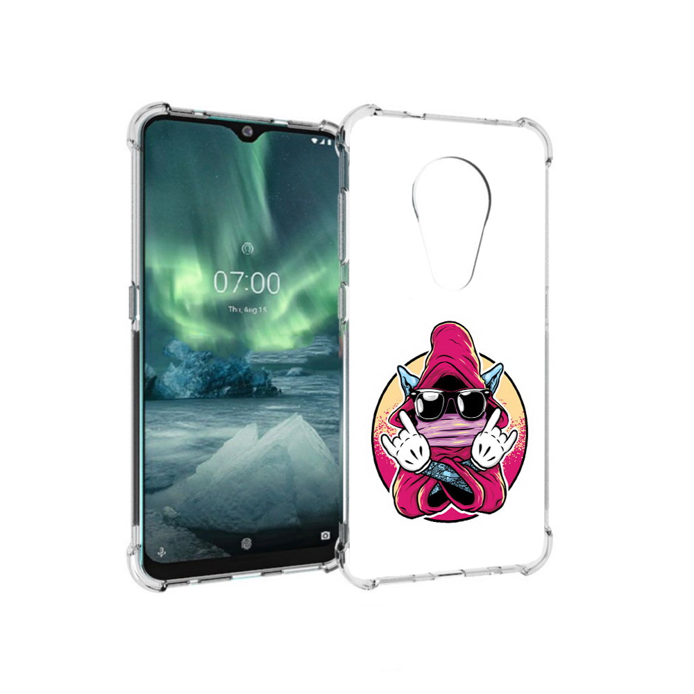 

Чехол MyPads Tocco для Nokia 7.2 йоу (PT139171.105.382), Прозрачный, Tocco