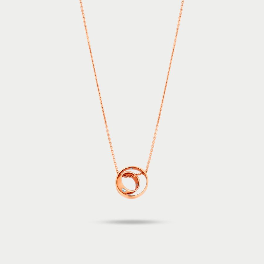 

Колье из золота с фианитом 40 см GOLD CENTER 702645, 702645