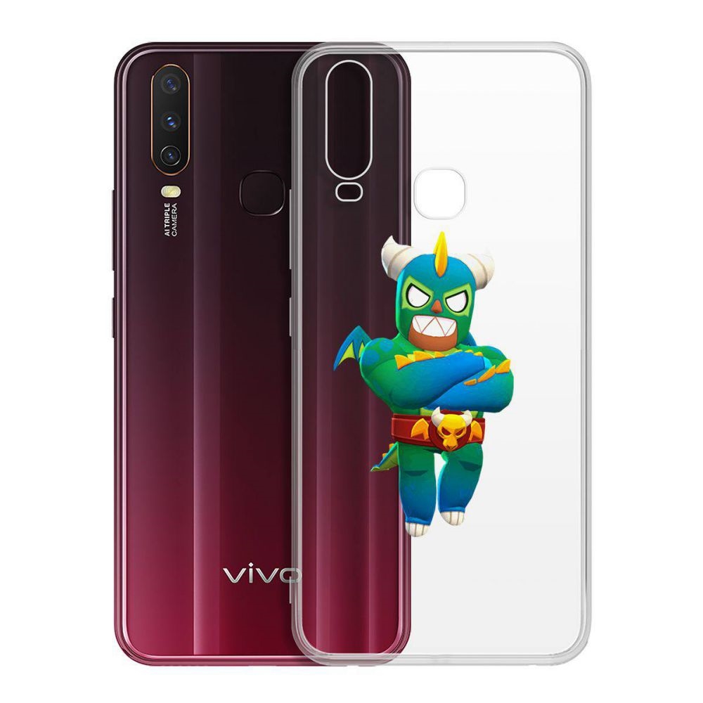 Чехол-накладка Brawl Stars-Эль Дракон Вердозо для Vivo Y11/Y12/Y17