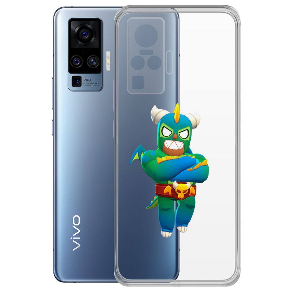 Чехол-накладка Brawl Stars-Эль Дракон Вердозо для Vivo X50 Pro