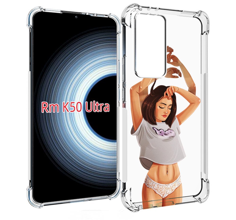 

Чехол MyPads много-рук женский для Xiaomi 12T / Redmi K50 Ultra, Прозрачный, Tocco