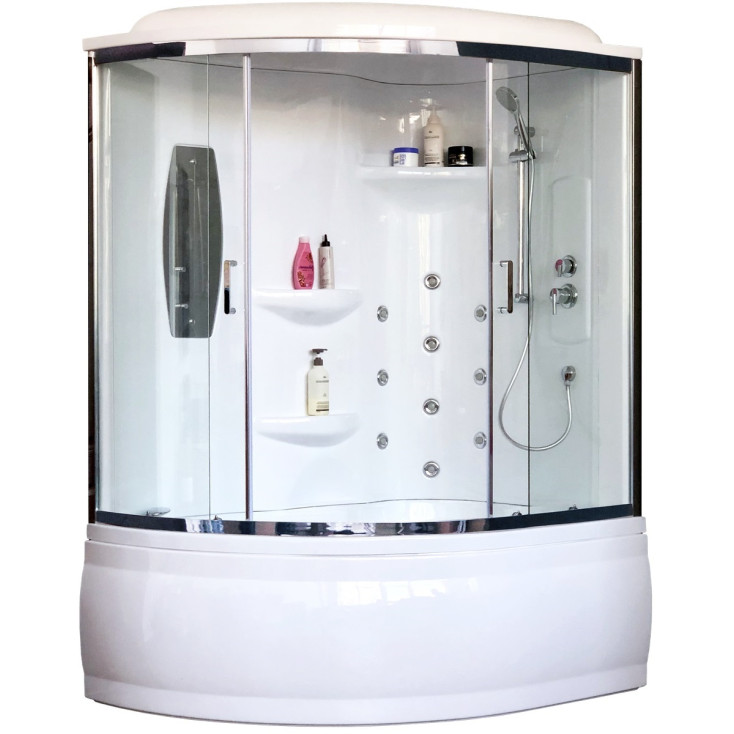

Душевая кабина Royal Bath RB 150ALP-T-CH (прозрачное) правая
