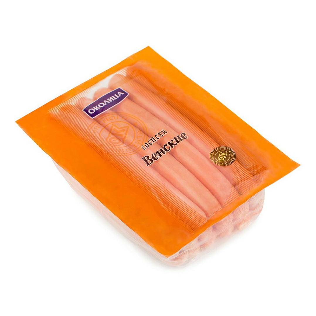 

Сосиски Агро-Альянс Венские из мяса птицы +-500 г