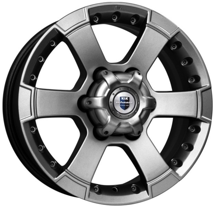 

Колесный диск K&K M56 (DPl) 7.0xR16 ET30 6*139.7 D93.1, Черный
