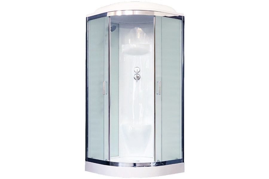

Душевая кабина Royal Bath RB 100HK6-WC-CH (белое/матовое)