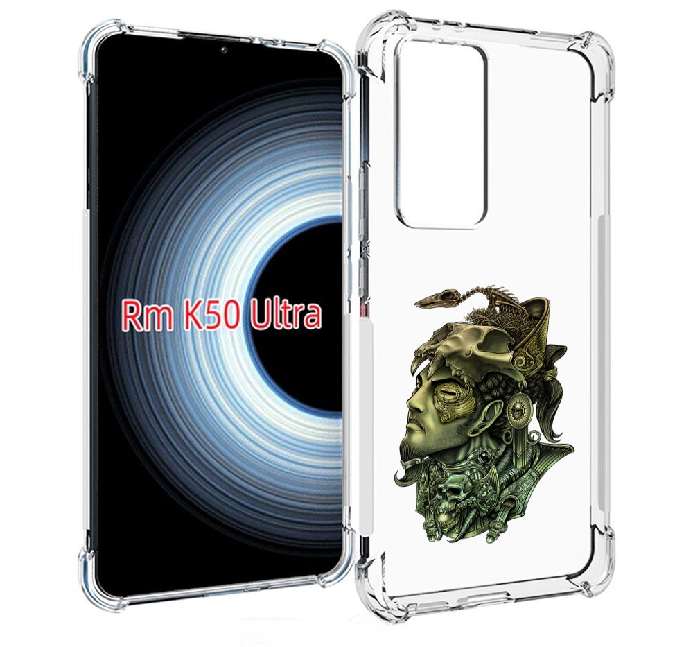 

Чехол MyPads бронзовый воин для Xiaomi 12T / Redmi K50 Ultra, Прозрачный, Tocco