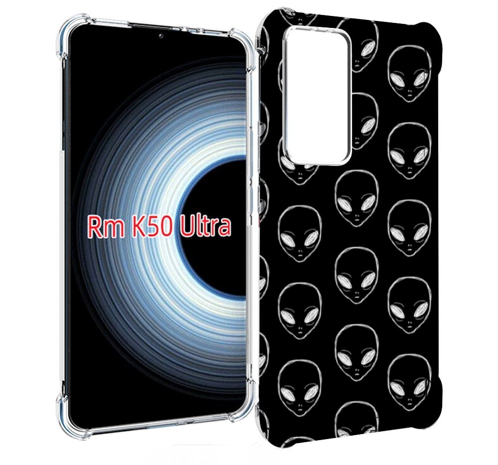 

Чехол MyPads мини-инопланетяне для Xiaomi 12T / Redmi K50 Ultra, Прозрачный, Tocco