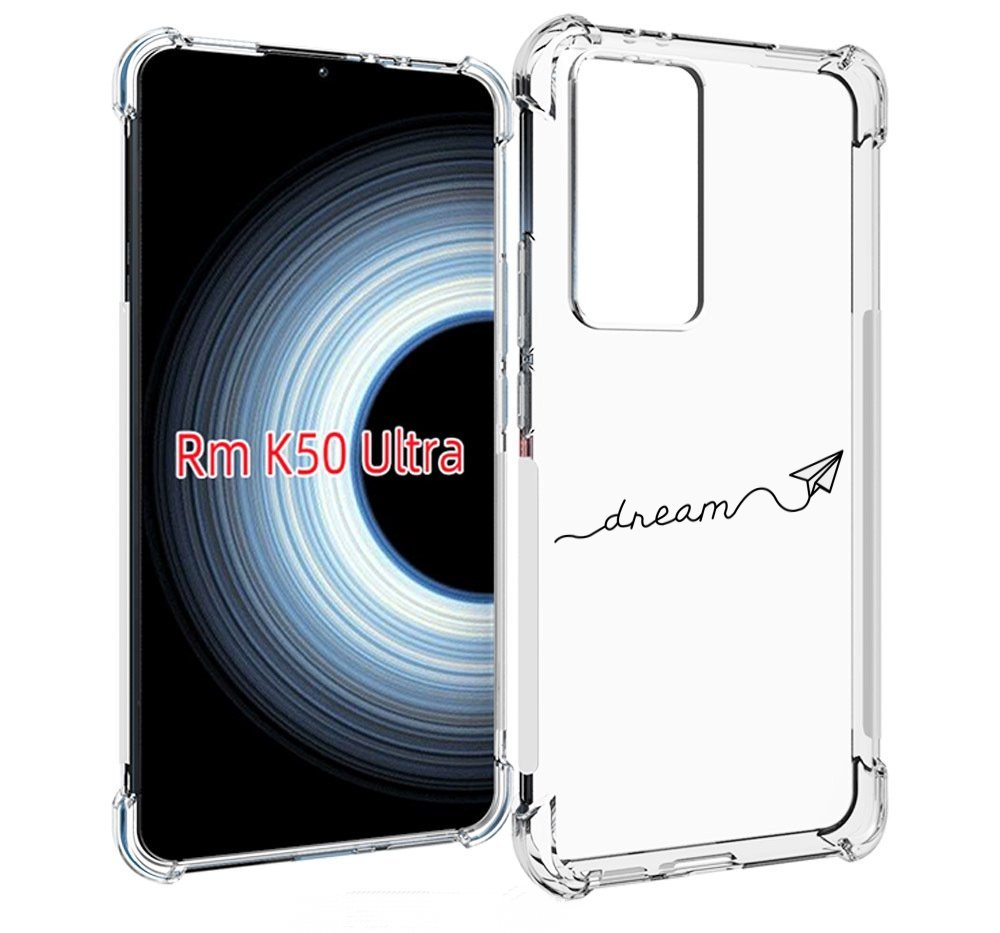

Чехол MyPads мечта для Xiaomi 12T / Redmi K50 Ultra, Прозрачный, Tocco