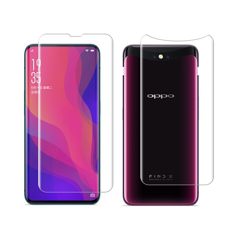 

Гидрогелевая пленка LuxCase для Oppo Find X 0.14mm Front and Back Transparent
