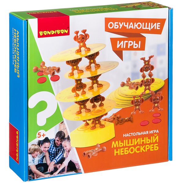 

Активная игра Bondibon Мышиный небоскреб