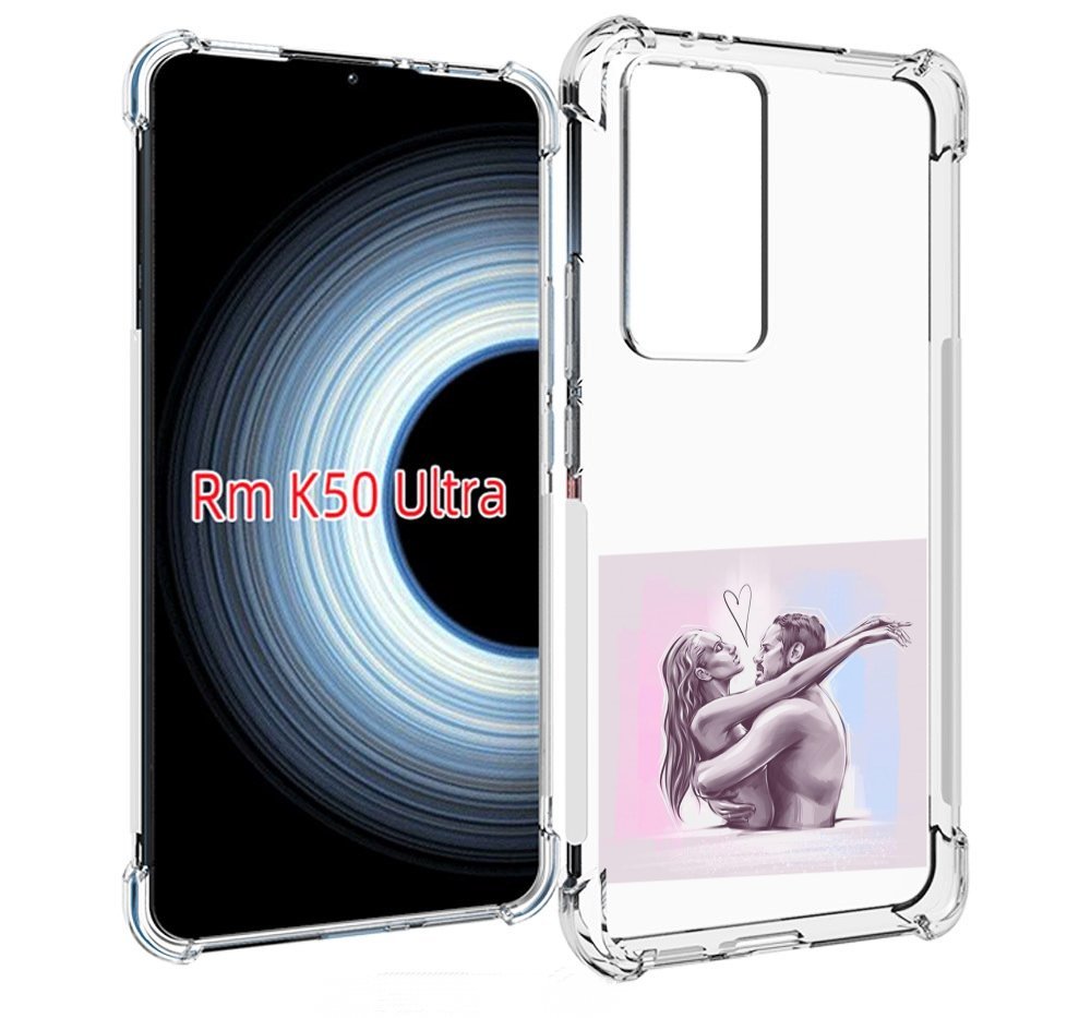 

Чехол MyPads любовные-тела для Xiaomi 12T / Redmi K50 Ultra, Прозрачный, Tocco