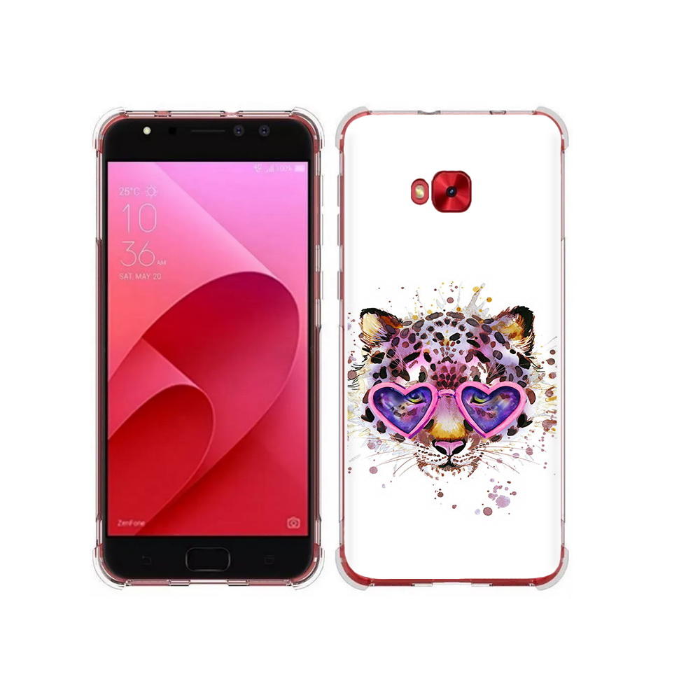 Чехол MyPads Tocco для Asus ZenFone 4 Selfie модный леопард (PT76274.652.480)