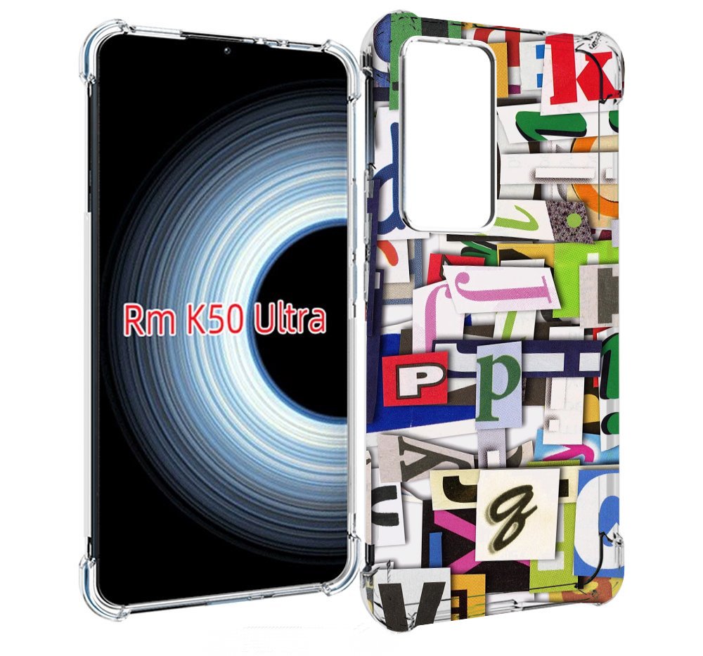 

Чехол MyPads ломанные-буквы для Xiaomi 12T / Redmi K50 Ultra, Прозрачный, Tocco