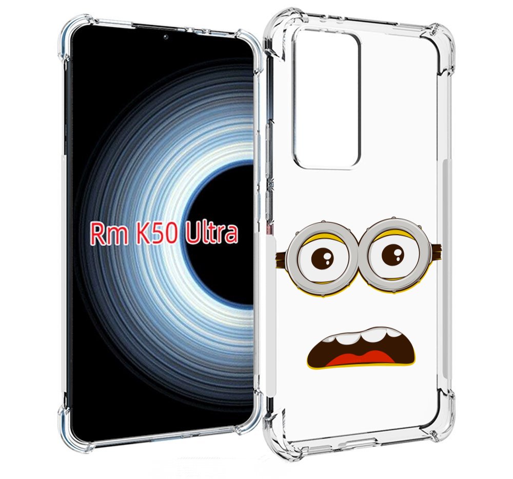 

Чехол MyPads лицо-миньона для Xiaomi 12T / Redmi K50 Ultra, Прозрачный, Tocco
