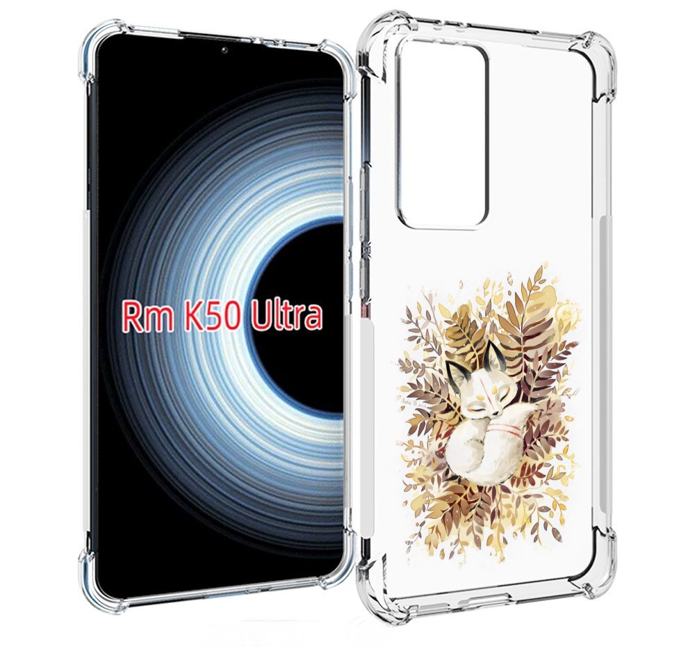 

Чехол MyPads лисенок в траве для Xiaomi 12T / Redmi K50 Ultra, Прозрачный, Tocco