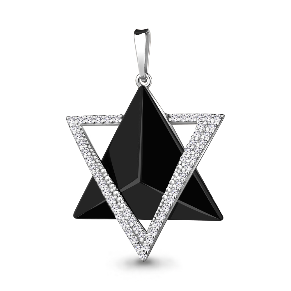 

Подвеска из серебра с фианитом Aquamarine 24360А_925_р, 24360А_925_р