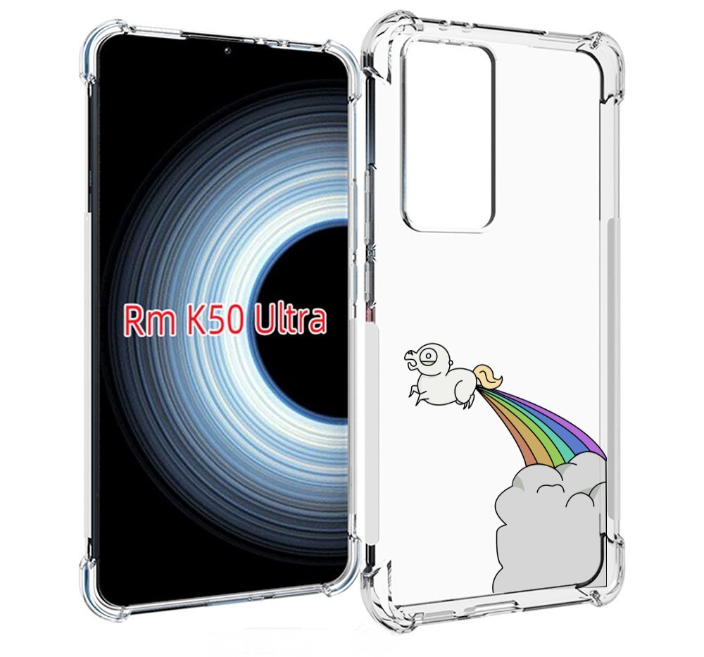 

Чехол MyPads летающее-пони детский для Xiaomi 12T / Redmi K50 Ultra, Прозрачный, Tocco