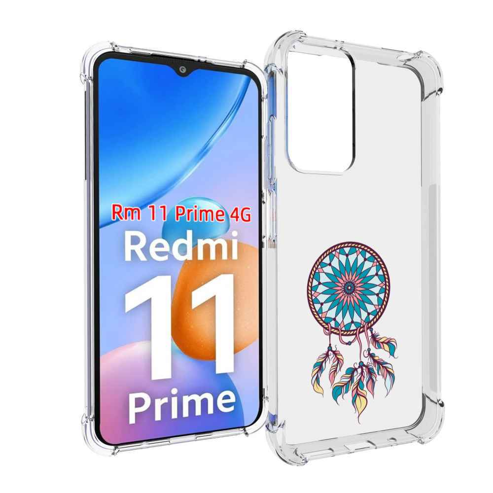 

Чехол MyPads ловец снов синий для Xiaomi Redmi 11 Prime 4G, Прозрачный, Tocco