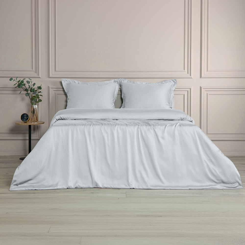 

Комплект постельного белья Askona Solid Tencel Серебристый иней, Solid Tencel