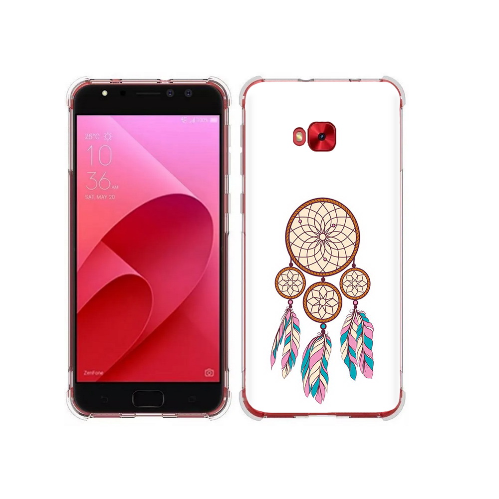 

Чехол MyPads Tocco для Asus ZenFone 4 Selfie ловец снов бежевый (PT76274.652.442), Прозрачный, Tocco