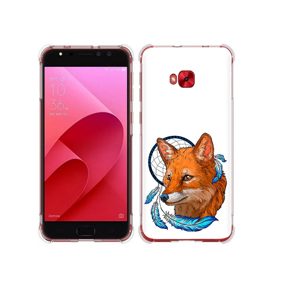 Чехол MyPads Tocco для Asus ZenFone 4 Selfie лиса и ловец снов (PT76274.652.438)