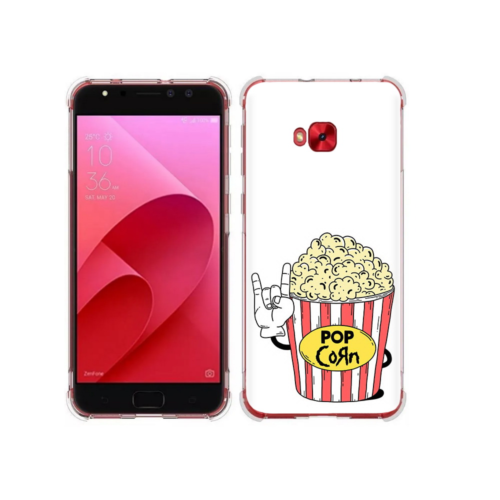 Чехол MyPads Tocco для Asus ZenFone 4 Selfie крутой попкорн (PT76274.652.427)