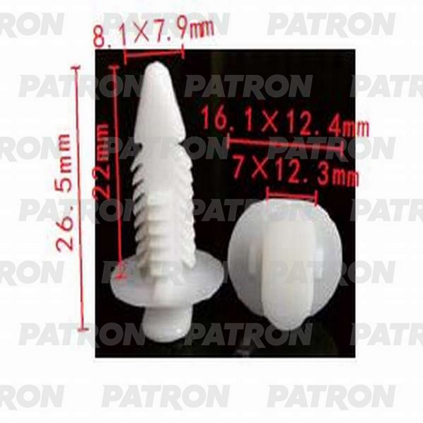 

Клипса Автомобильная PATRON P371176