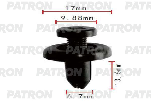 

Клипса Автомобильная PATRON P371787
