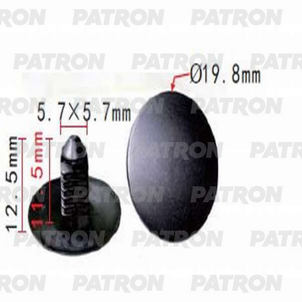 

Клипса Автомобильная PATRON P370568