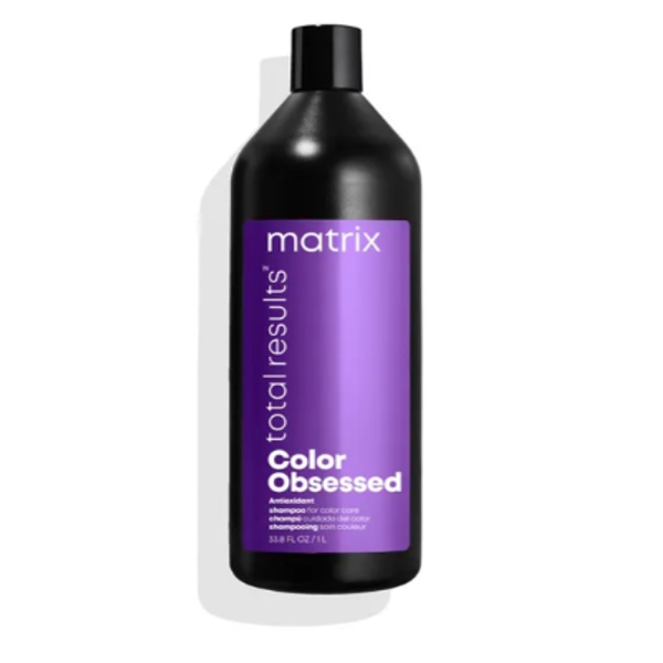 Шампунь Matrix Total Results Color Obsessed, 1000 мл шкурка на тканевой основе matrix p 120 1000 мм х 20 м водостойкая