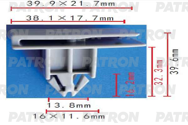 

Клипса Автомобильная PATRON P371808