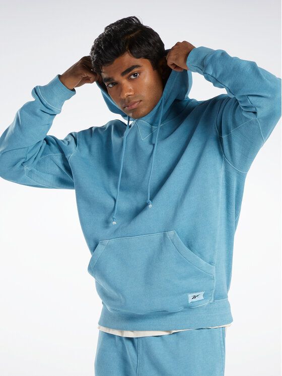 

Толстовка мужская Reebok 0000301155331 синяя M, Синий, 0000301155331