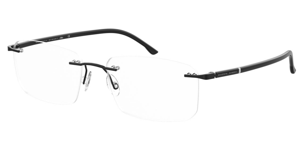 

Оправа для очков унисекс SAFILO 7A 078 черная, 7A 078