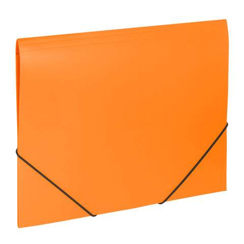 

Папка на резинках Brauberg 228084, 10 штук, Оранжевый