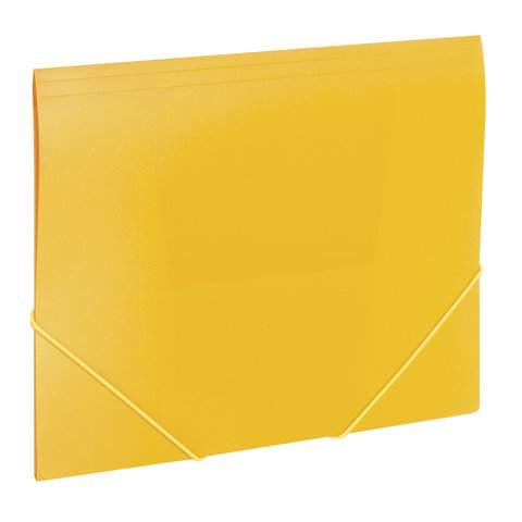 

Папка на резинках Brauberg 228082, 10 штук, Желтый