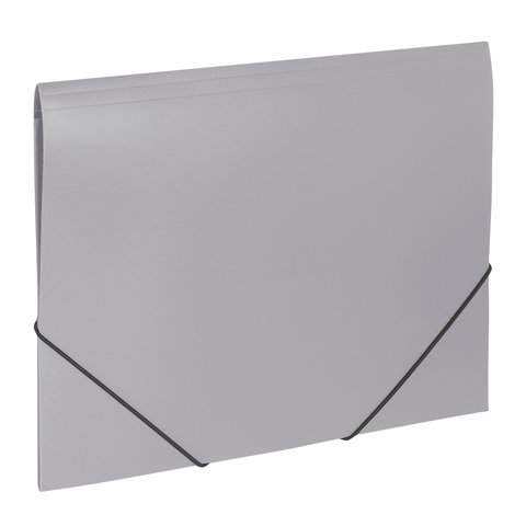 

Папка на резинках Brauberg 228079, 10 штук, Серый