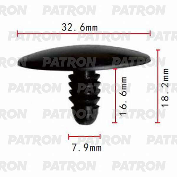 

Клипса Автомобильная PATRON P370427