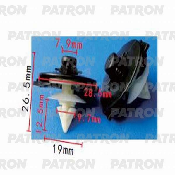 

Клипса Автомобильная PATRON P370586