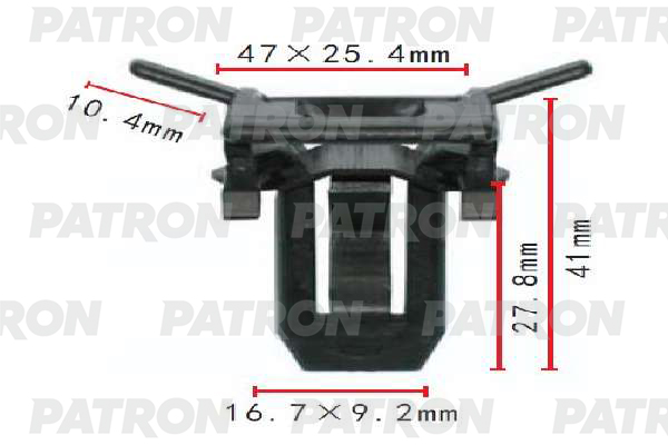 

Клипса Автомобильная PATRON P371756