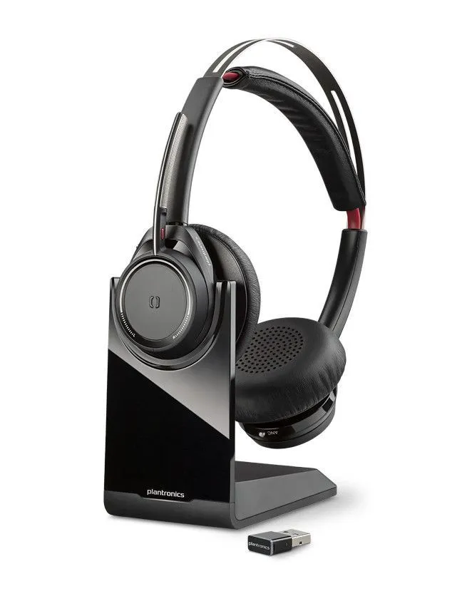 

Беспроводные наушники Plantronics Poly Voyager Focus черный, Poly Voyager Focus