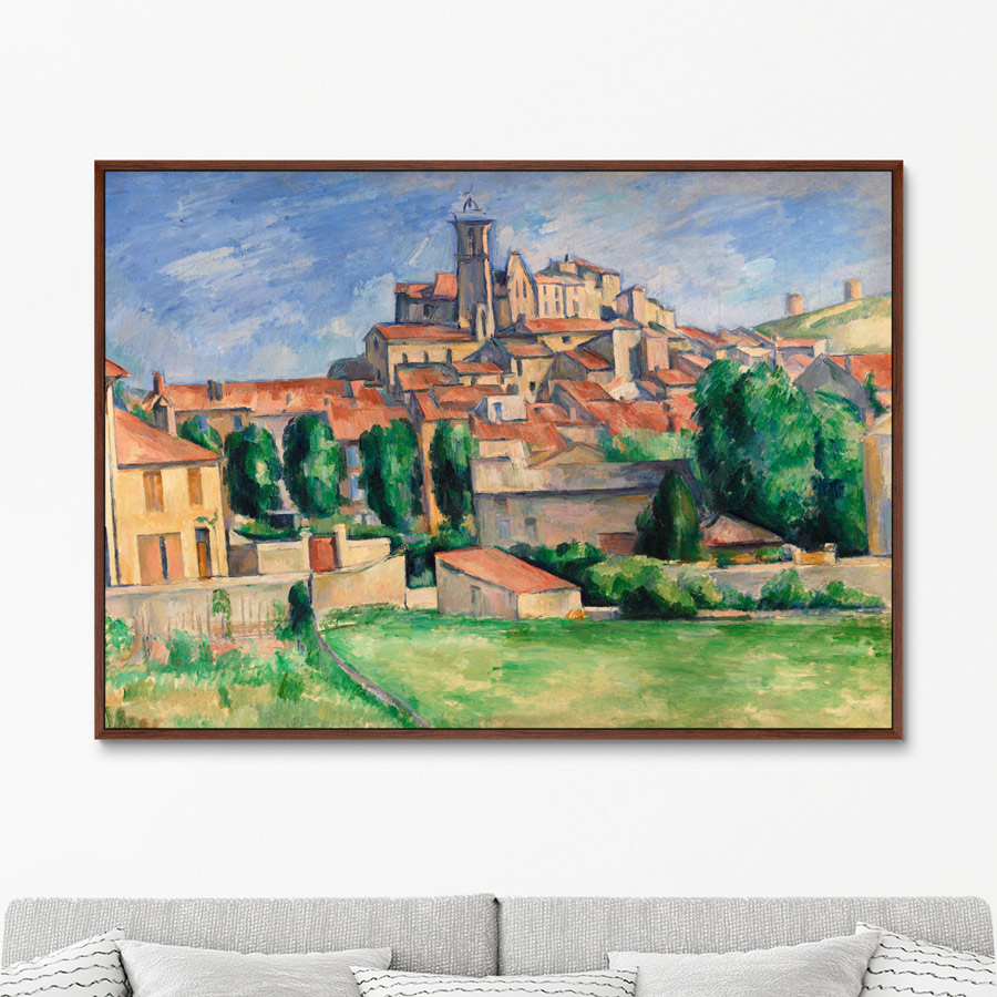 

Репродукция картины на холсте Gardanne Horizontal View 1885г. Размер картины: 75х105см