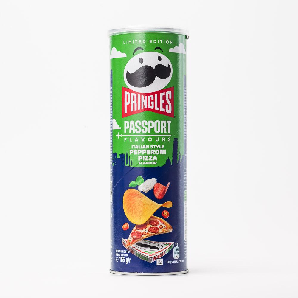 

Чипсы Pringles Passport Flavours картофельные итальянская пиццы Пепперони 165 г