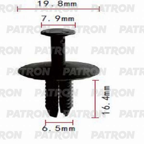 

Клипса Автомобильная PATRON P370572