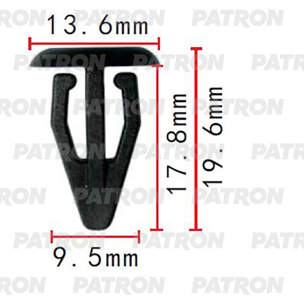 

Клипса Автомобильная PATRON P372096