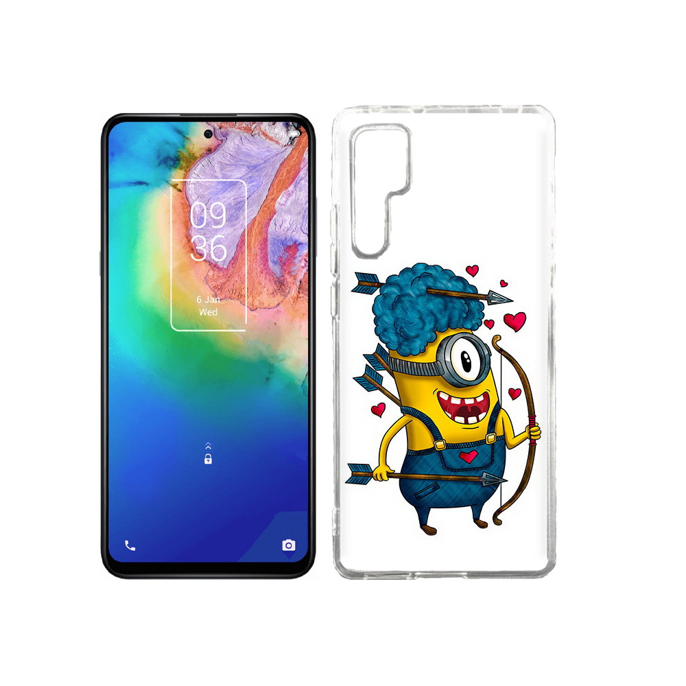 

Чехол MyPads Tocco для TCL 20 Pro Миньон купидон, Прозрачный, Tocco
