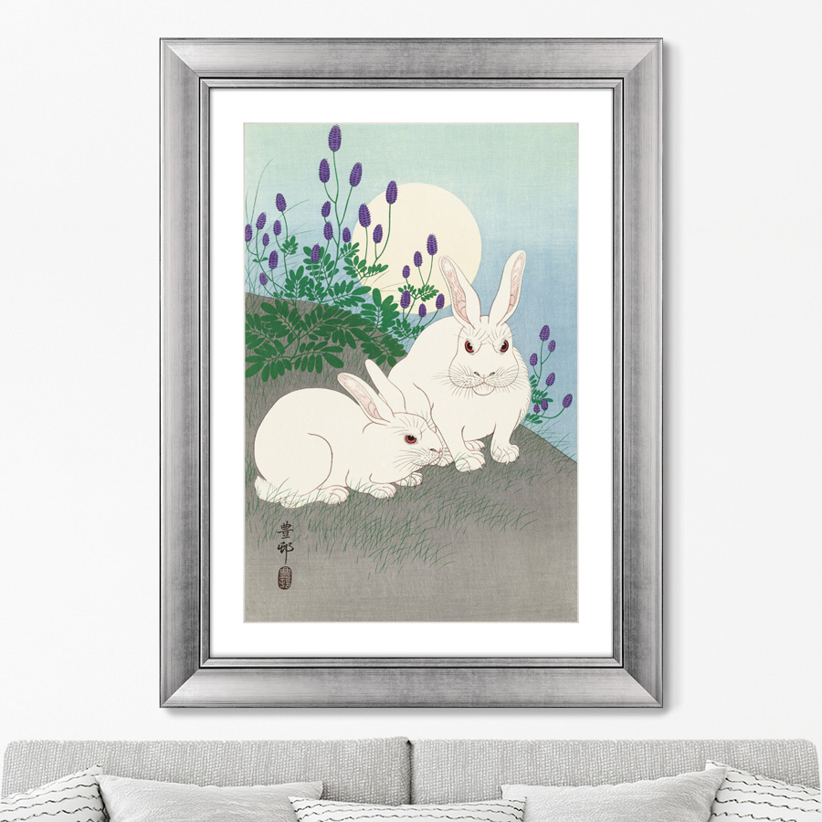 

Репродукция картины в раме Rabbits 1920г. Размер картины: 60,5х80,5см